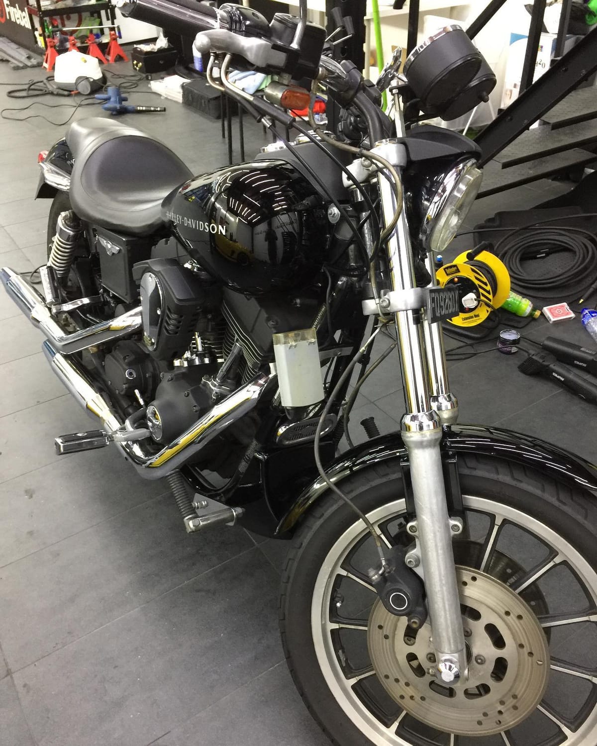 This extended COE Harley Davidson came for our Fireball B...