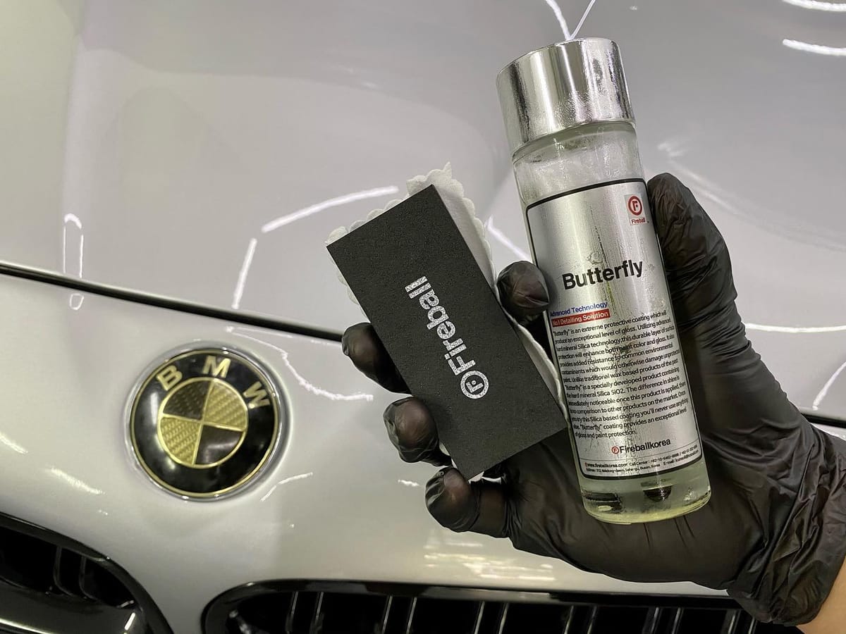 FIREBALL Ceramic Coating completed for BMW 353I.