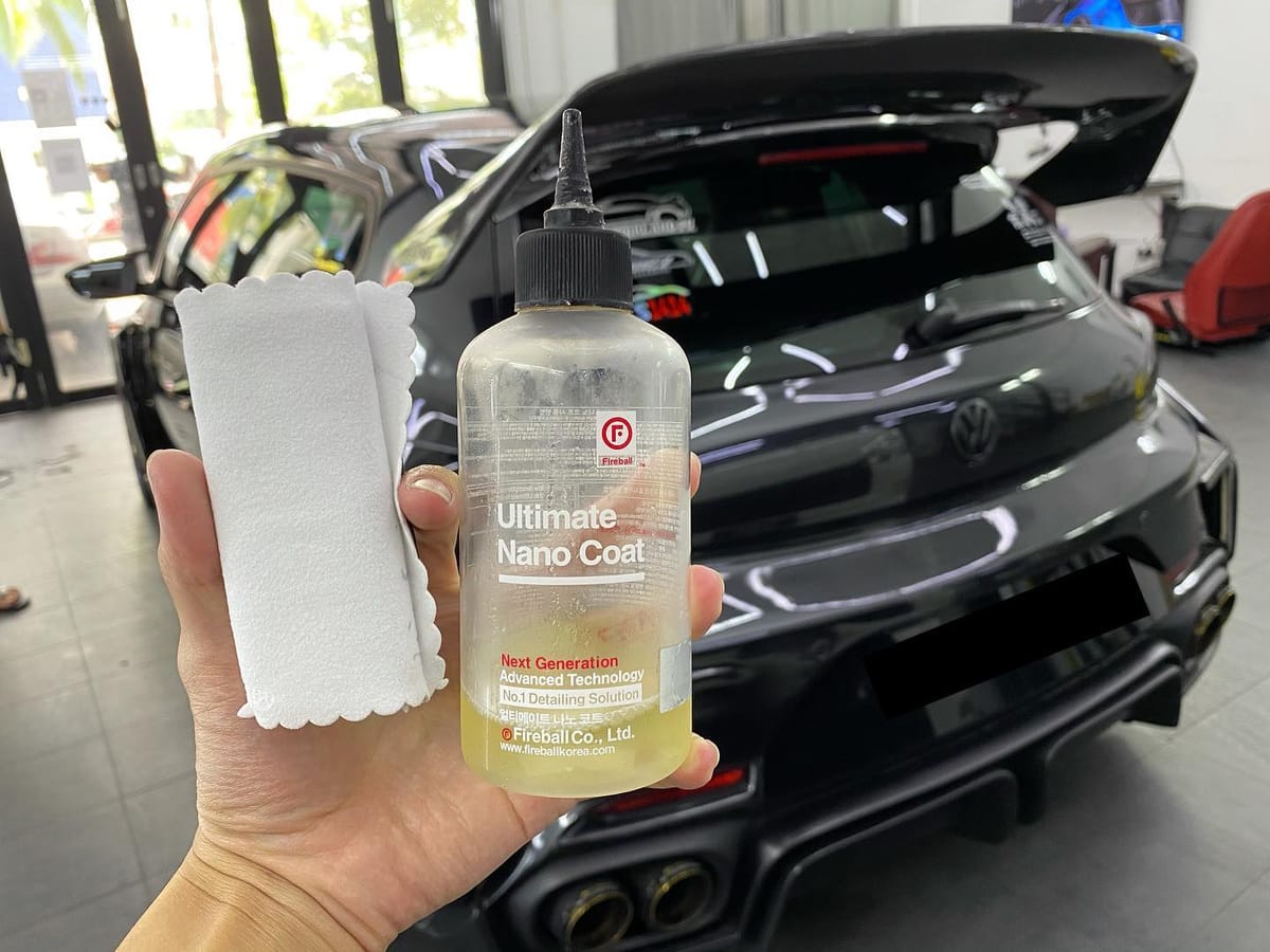 FIREBALL Nano Coat completed for Scirocco R.