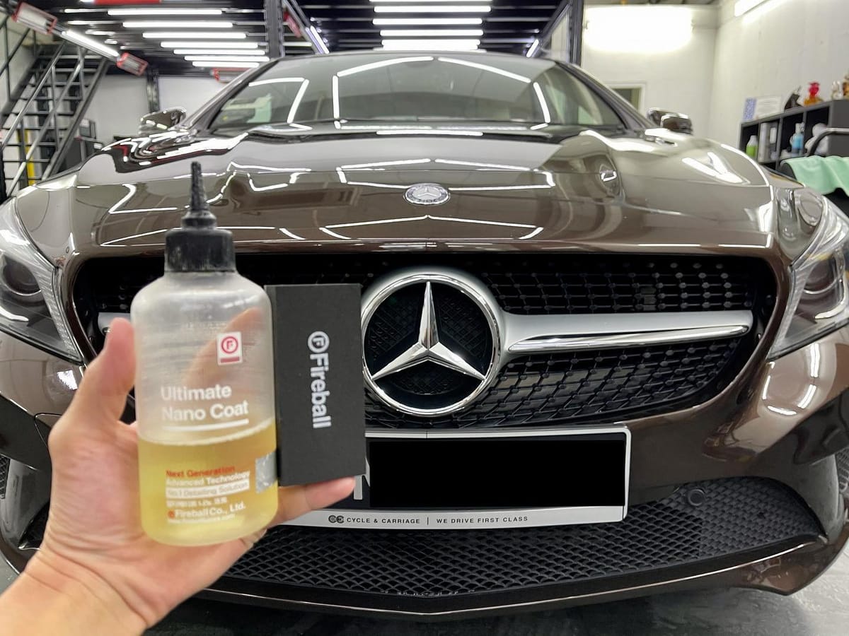 FIREBALL Paint Correction & Nano Coating completed for Me...