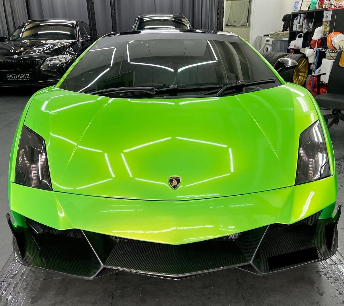 Car Spa completed for Lamborghini Gallardo.