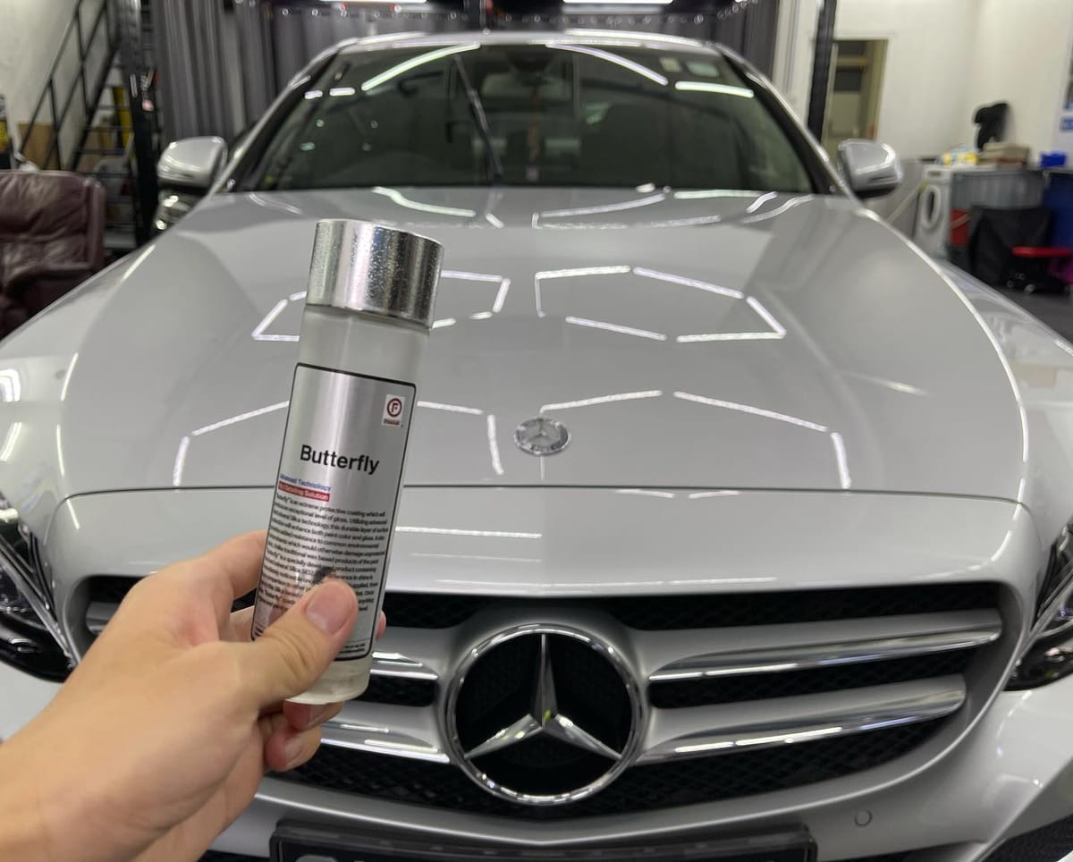 FIREBALL Butterfly 9H Ceramic Coating completed for Merce...