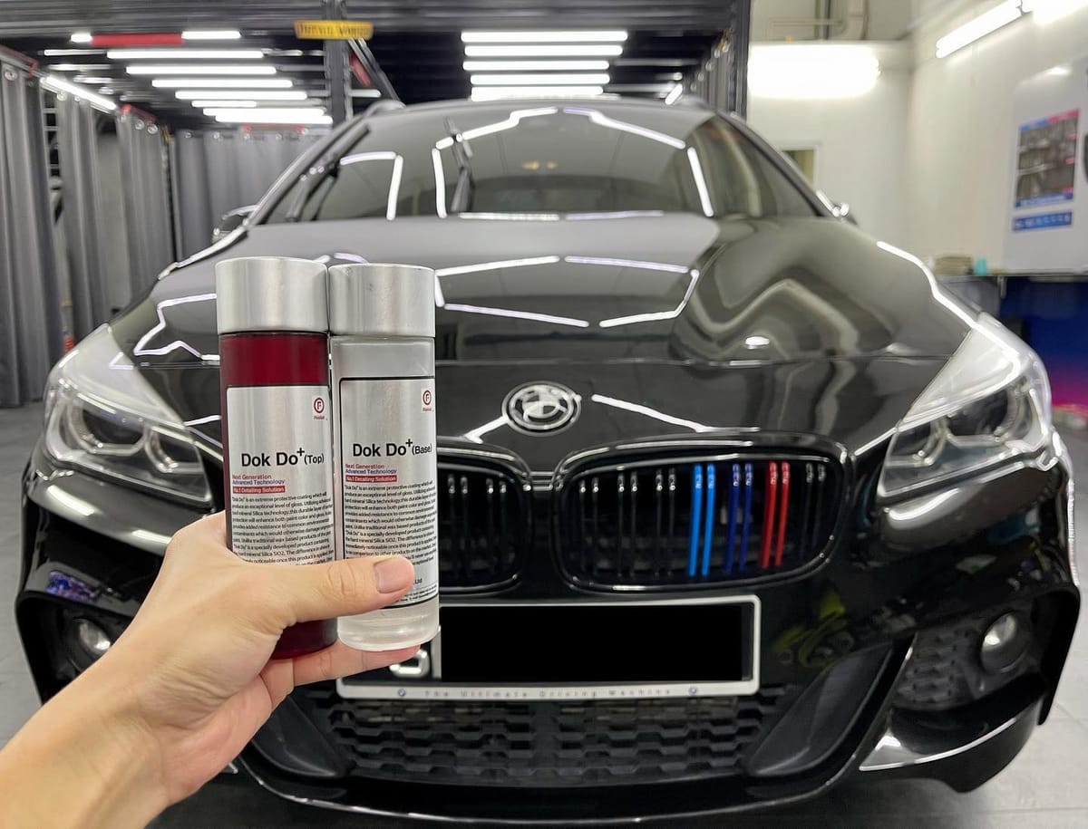 FIREBALL Dok Do 9H Ceramic Coating completed for BMW 216 ...