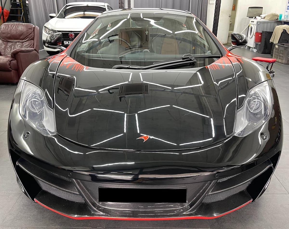 FIREBALL Paint Correction completed for Wrapped Maclaren ...