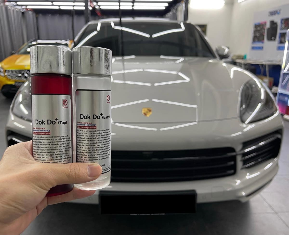 FIREBALL Dok Do 9H Ceramic Coating completed for Porsche ...