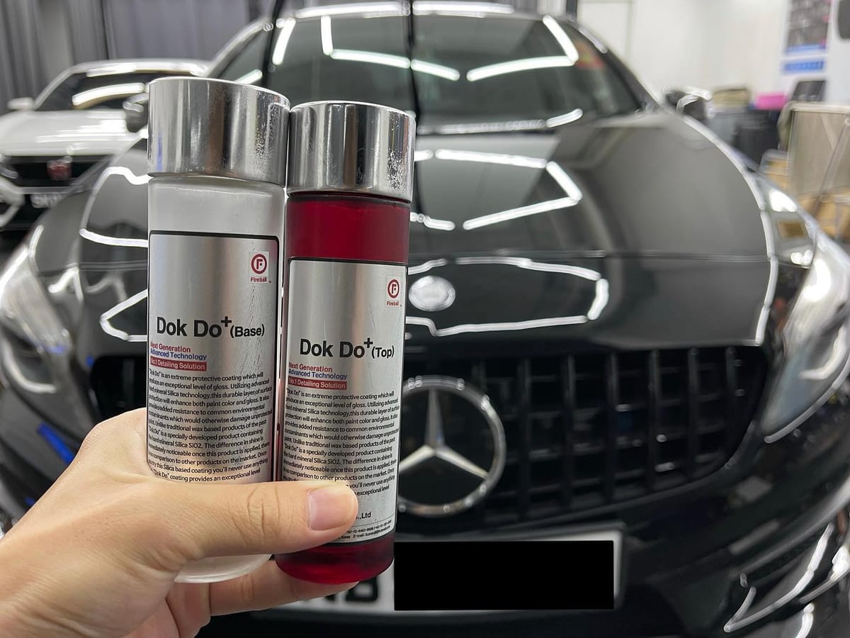FIREBALL Dok Do 9H Ceramic Coating completed for Mercedes...