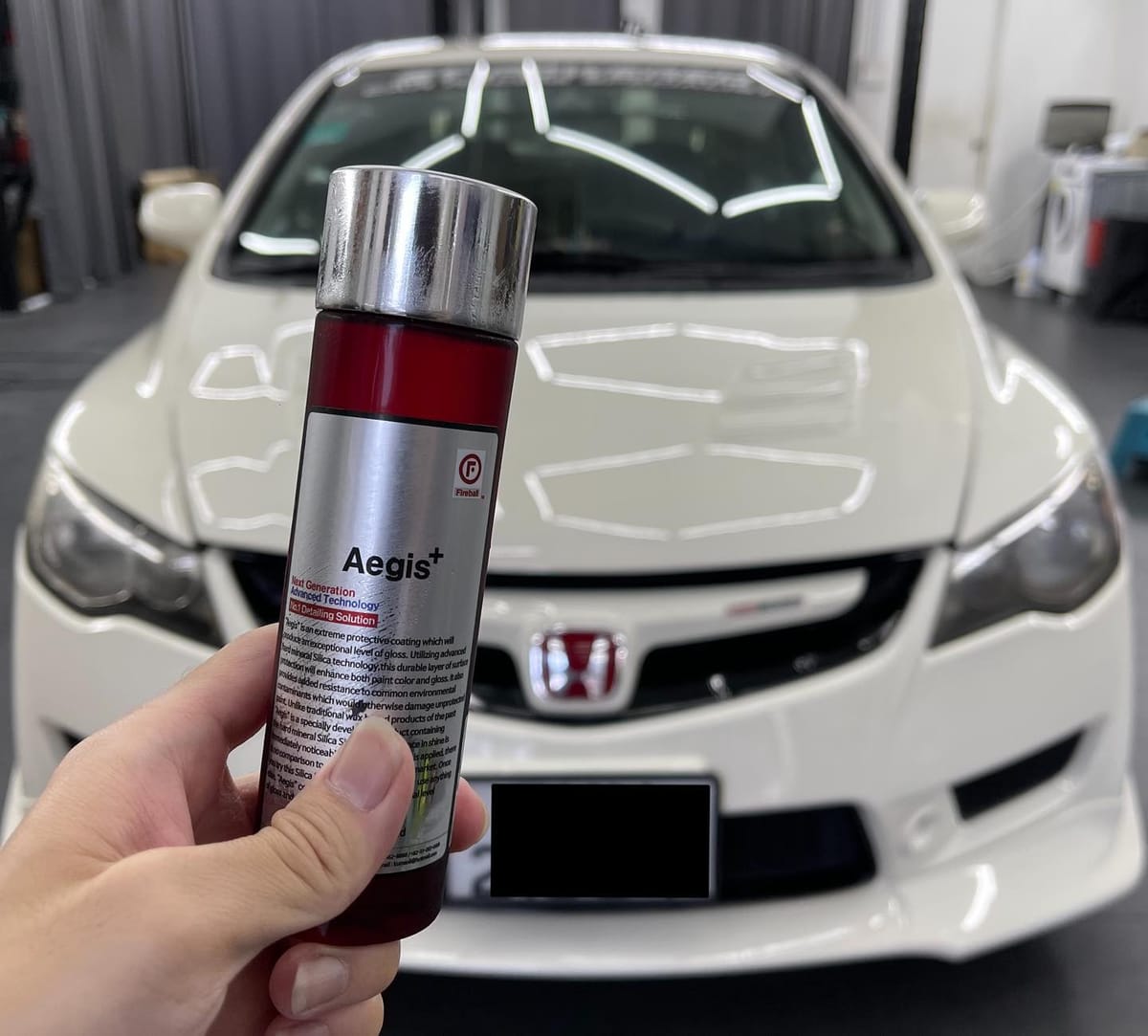 FIREBALL Aegis completed for Honda Civic Type R.