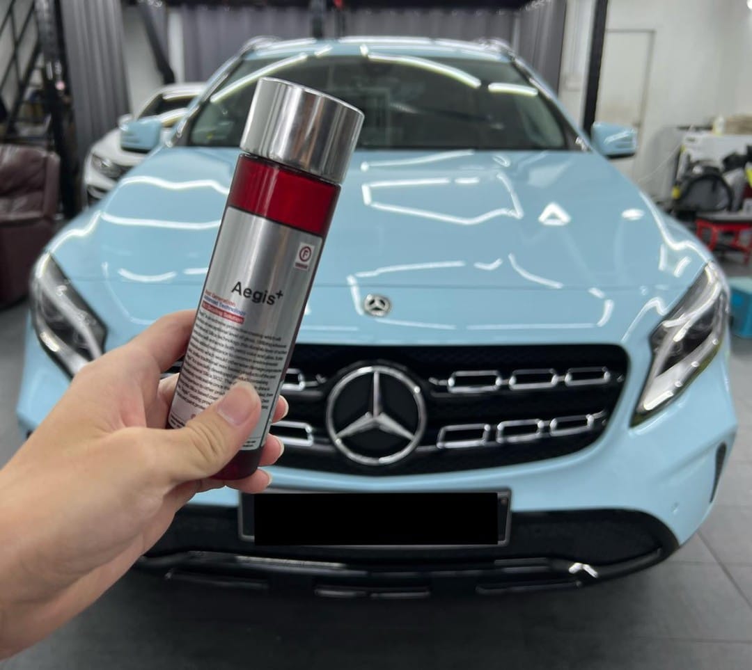 FIREBALL Aegis 9H Ceramic Coating completed for Mercedes ...
