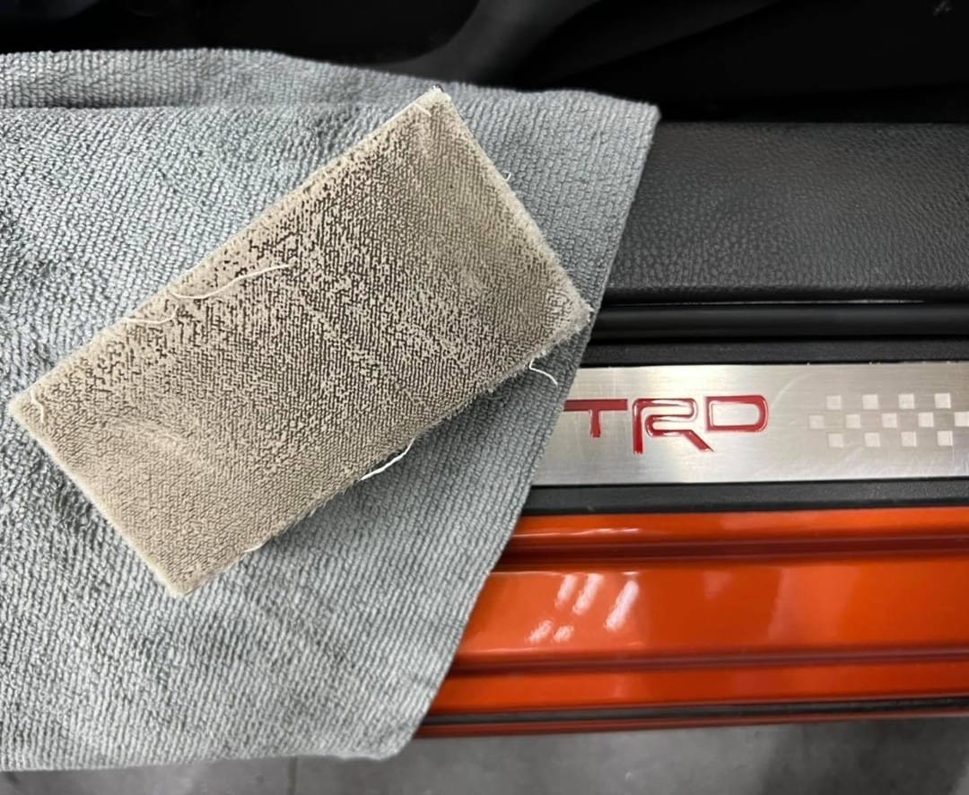 Interior Steam Cleaning & Fumigation Completed on Toyota ...