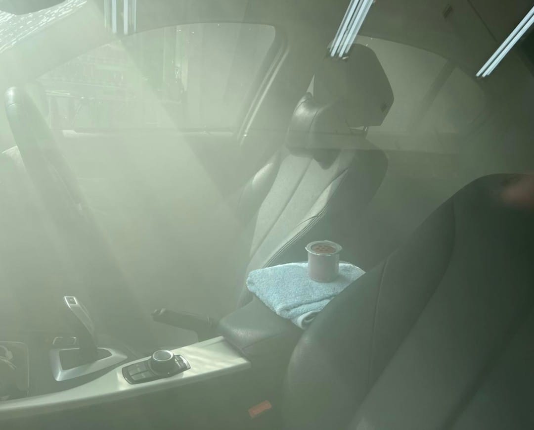 Pest Fumigation & Sanitise Completed for BMW 316i.