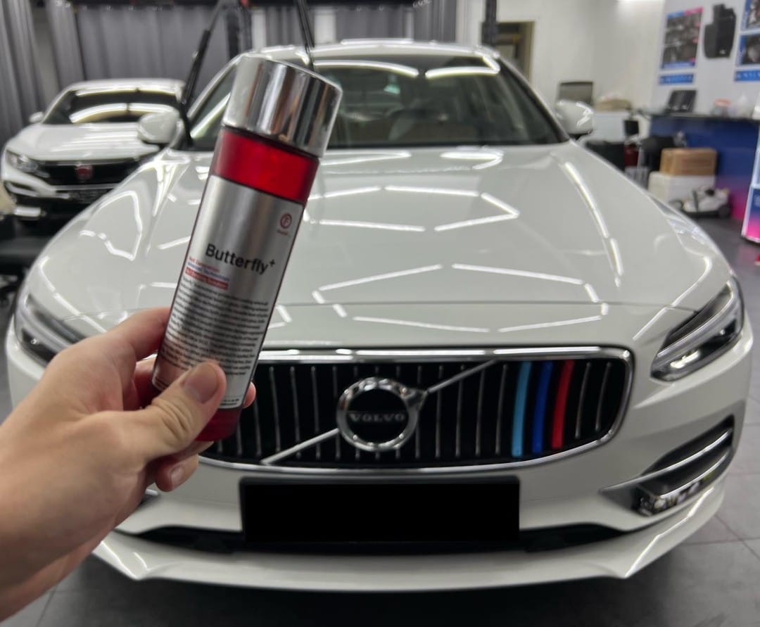 FIREBALL Butterfly 9H Ceramic Coating completed for VOLVO...