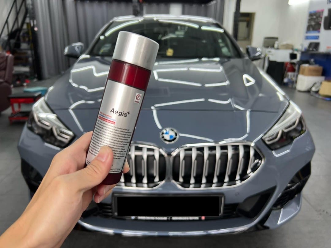 FIREBALL Aegis 9H Ceramic Coating completed for BMW 218i.