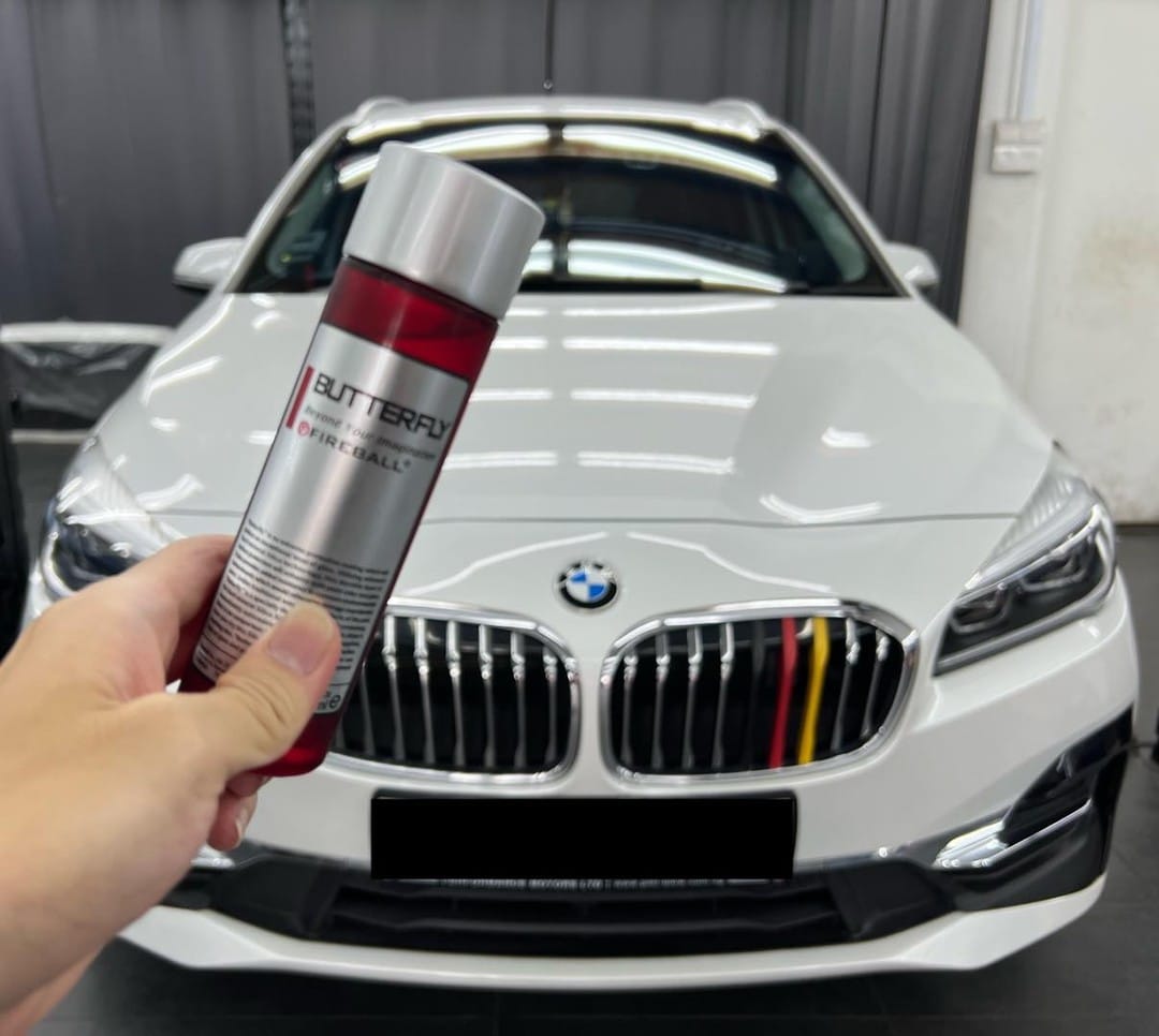 FIREBALL Butterfly 9H Ceramic Coating completed for BMW 2...