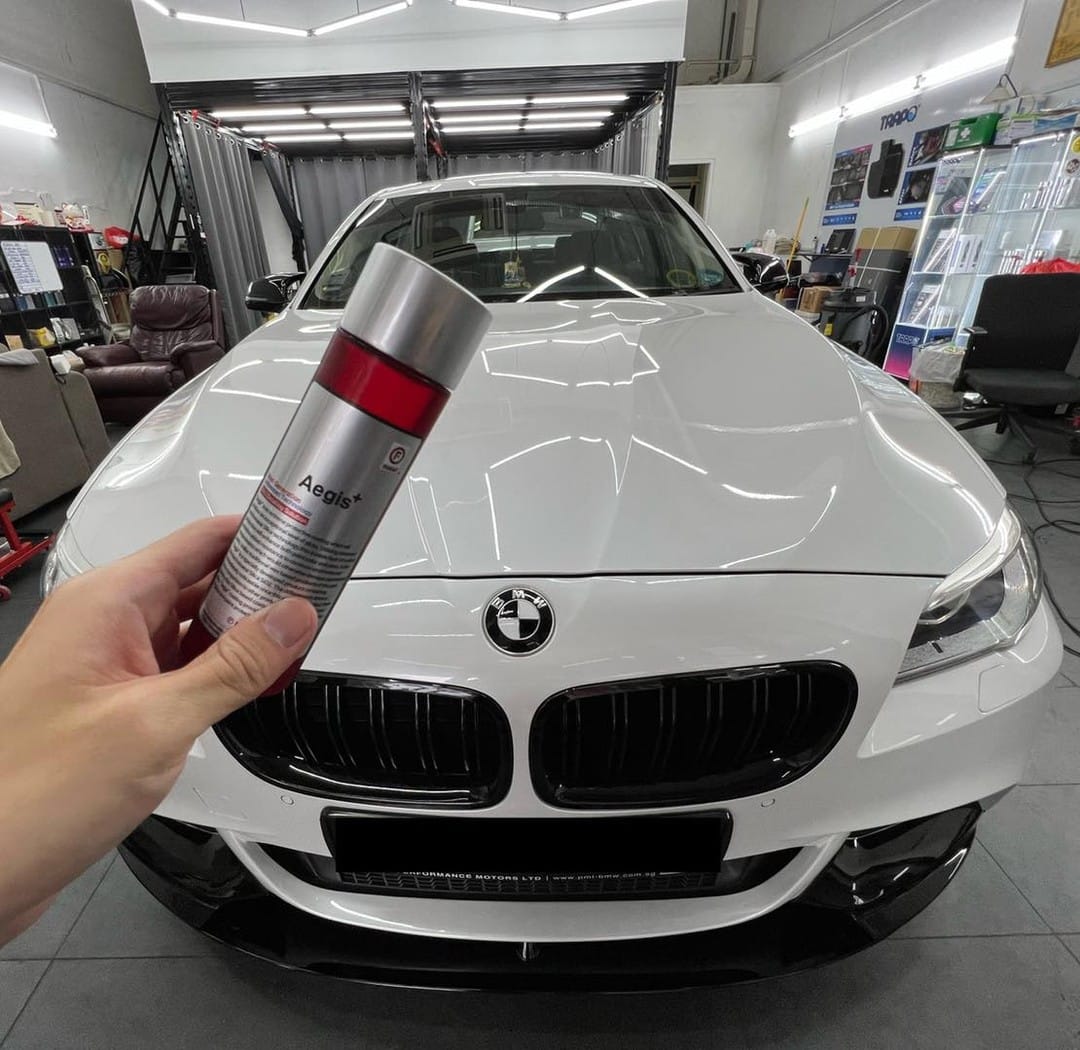 FIREBALL Aegis 9H Ceramic Coating completed for BMW 520.