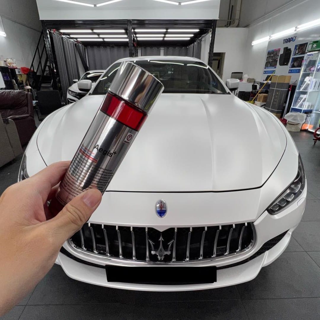 FIREBALL Aegis 9H Ceramic Coating completed for Wrapped M...