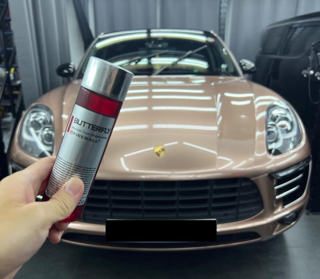 FIREBALL Butterfly 9H Ceramic Coating completed for Wrapp...