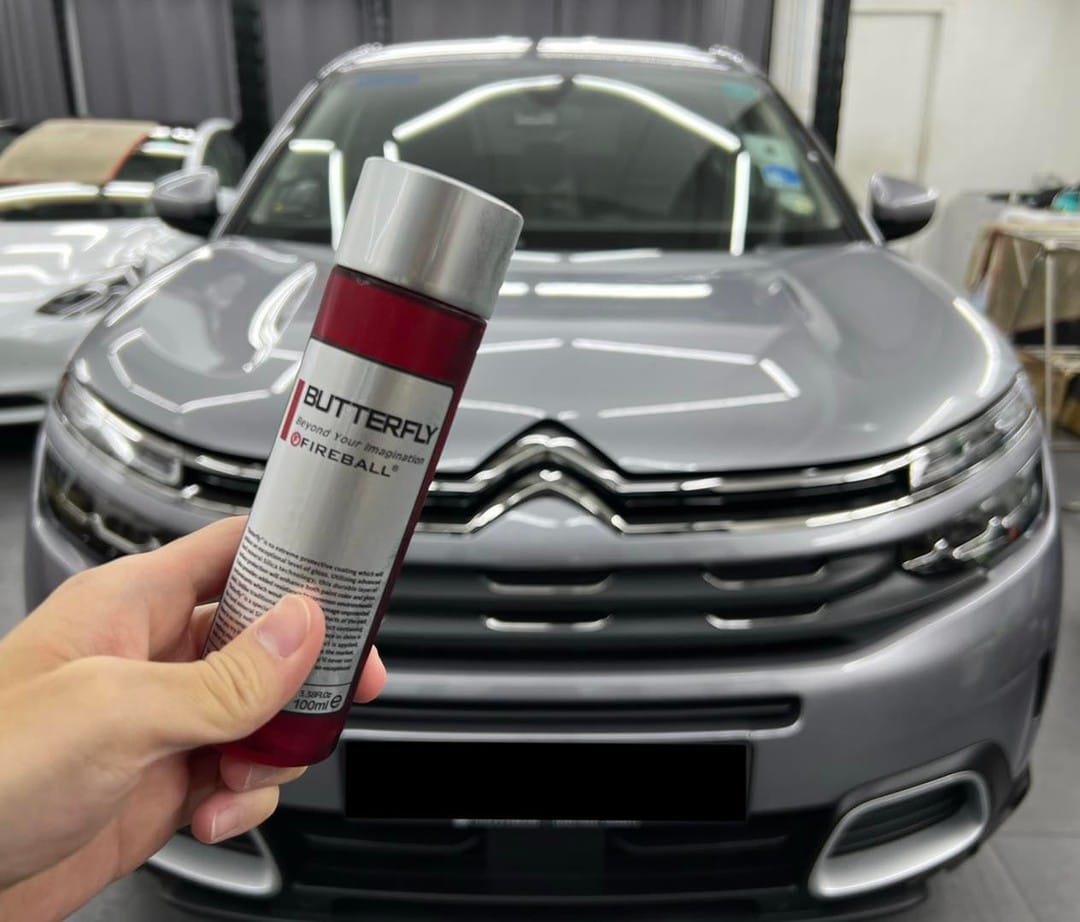 FIREBALL’s Butterfly 9H Ceramic Coating completed for Cit...