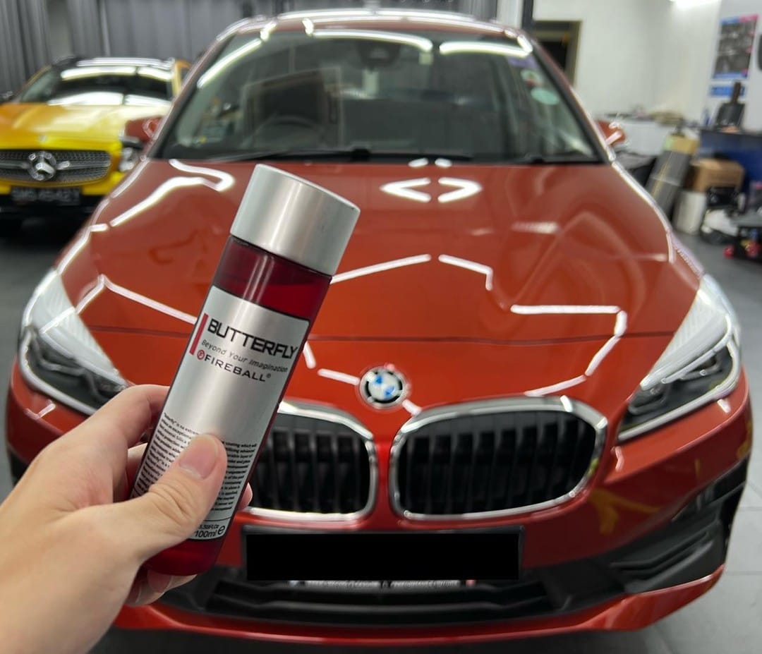 FIREBALL’s Butterfly 9H Ceramic Coating completed for BMW...