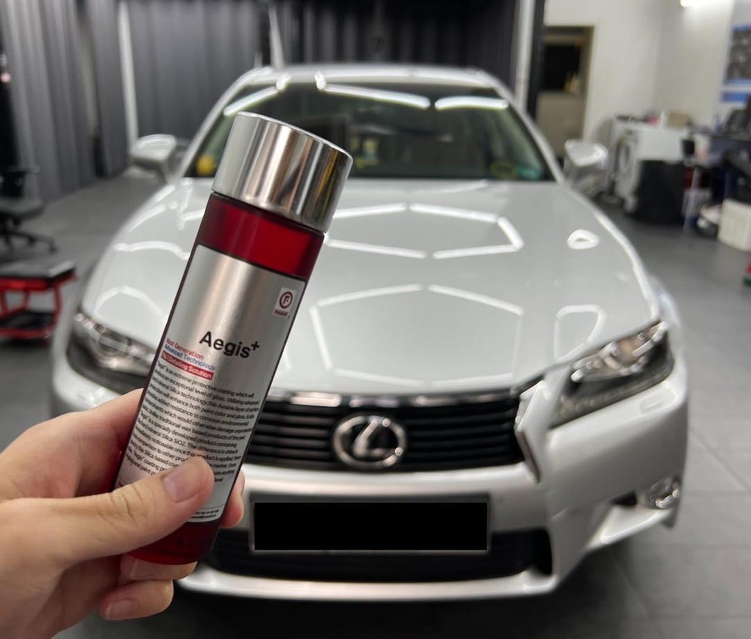 FIREBALL Aegis 9H Ceramic Coating completed for Lexus.