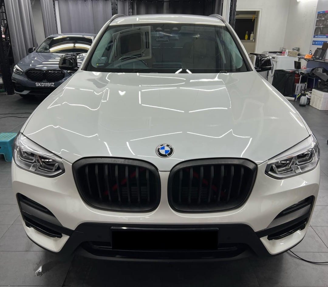 FIREBALL’s Paint Correction completed for PPF-ED BMW X3 .