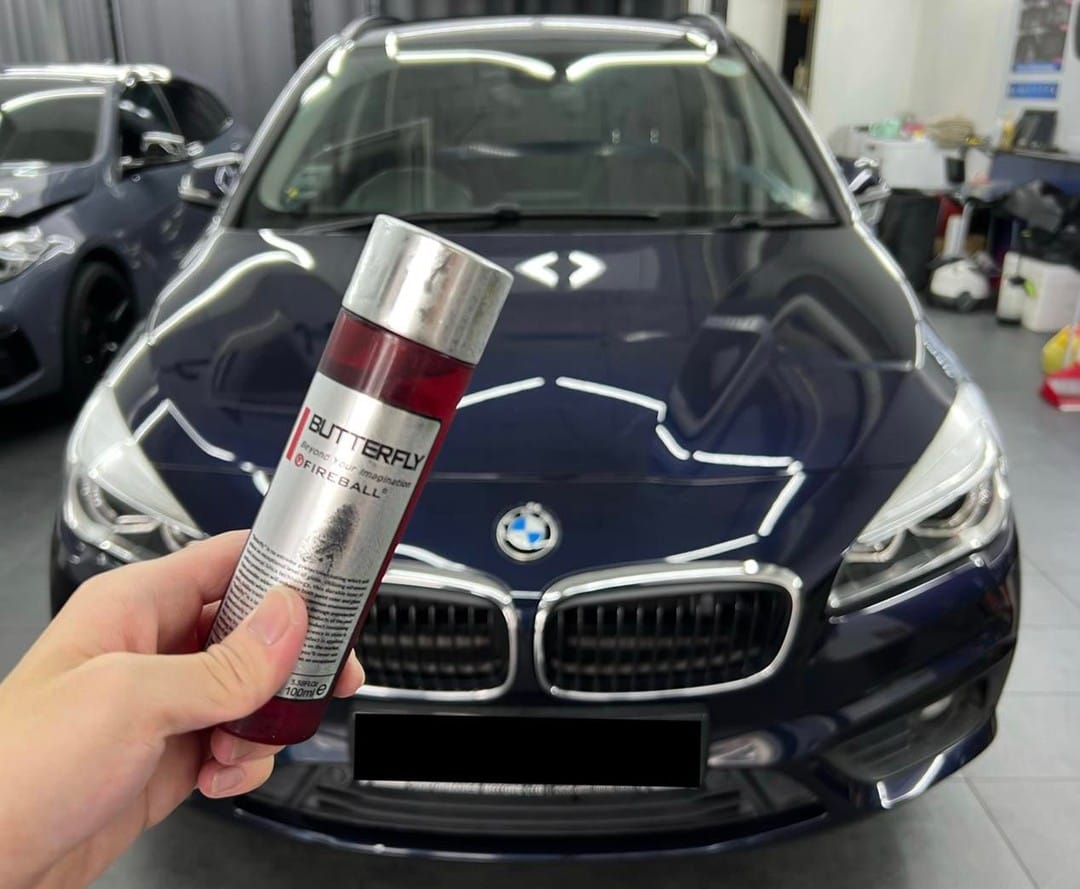 FIREBALL’s Butterfly 9H Ceramic Coating completed for BMW...