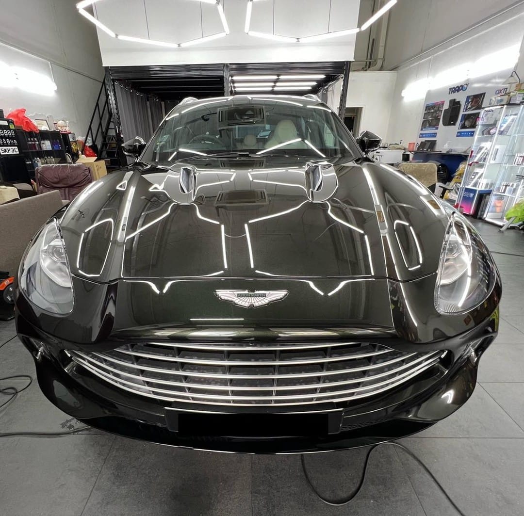 FIREBALL’s Paint Correction completed for Aston Martin DB...