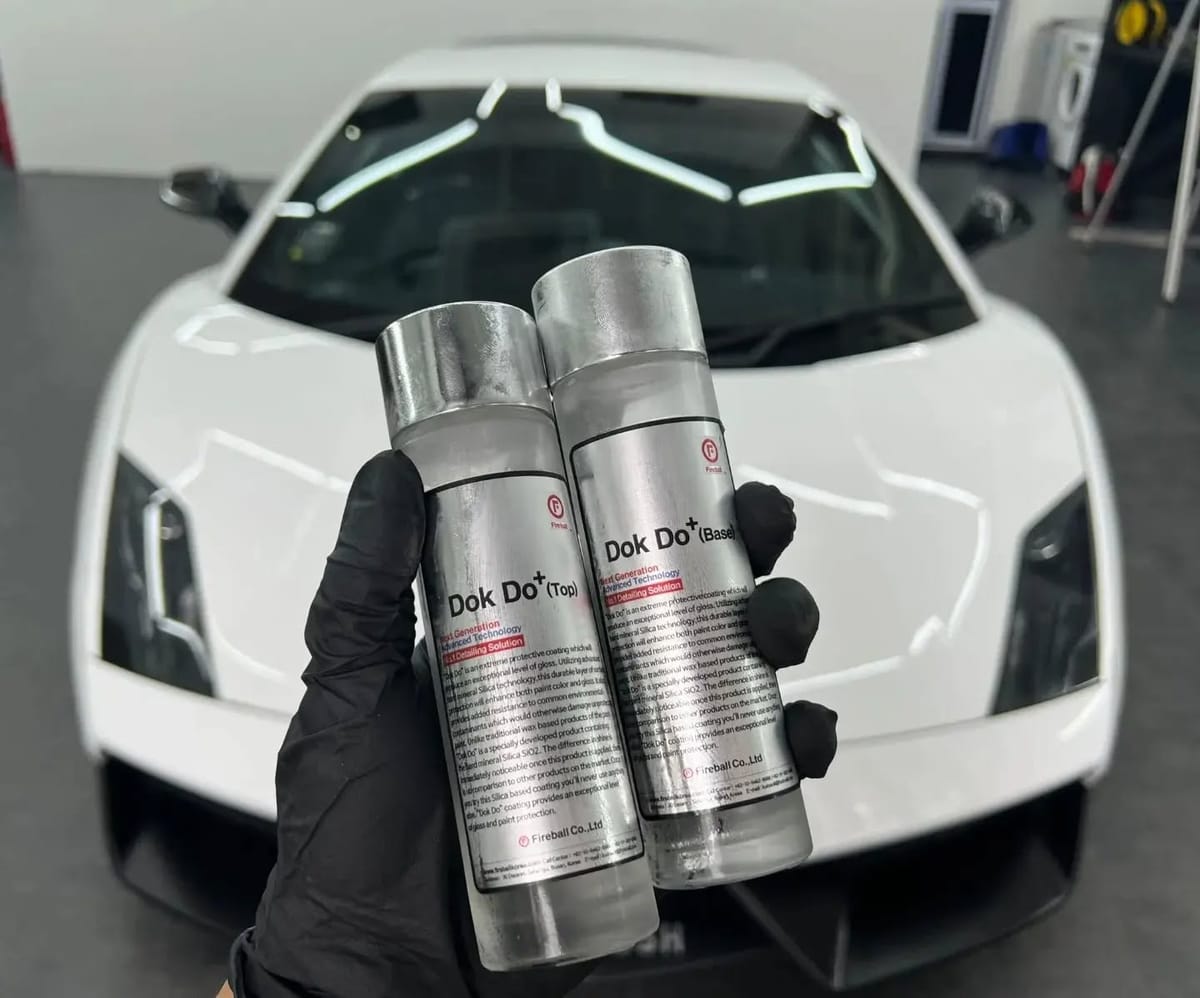 FIREBALL’s Dok Do 9H Ceramic Coating completed for Lambor...