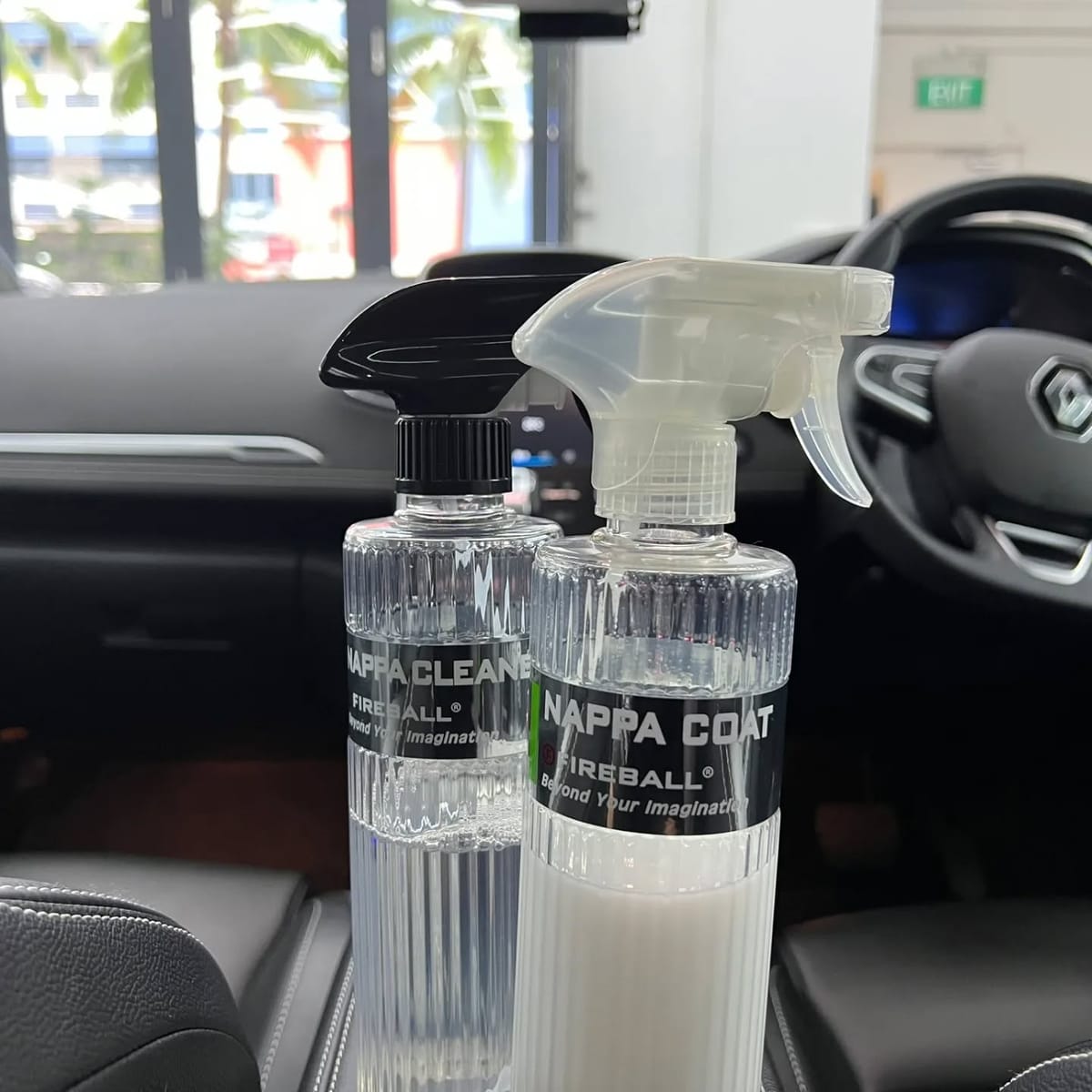 Interior Steam Cleaning Completed on Renault Grand Scenic.