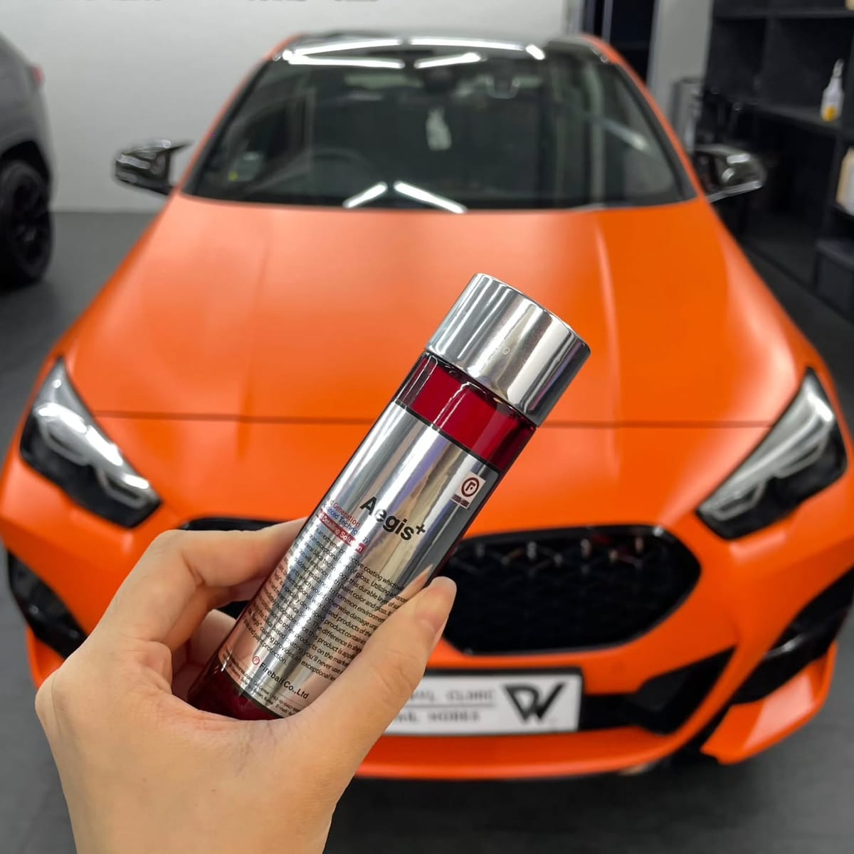 FIREBALL Aegis 9H Ceramic Coating completed for BMW.