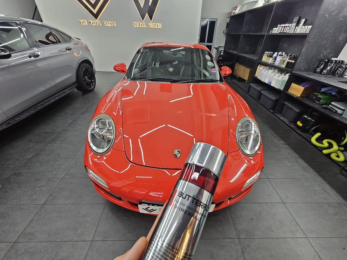 FIREBALL’s Butterfly 9H Ceramic Coating completed for thi...