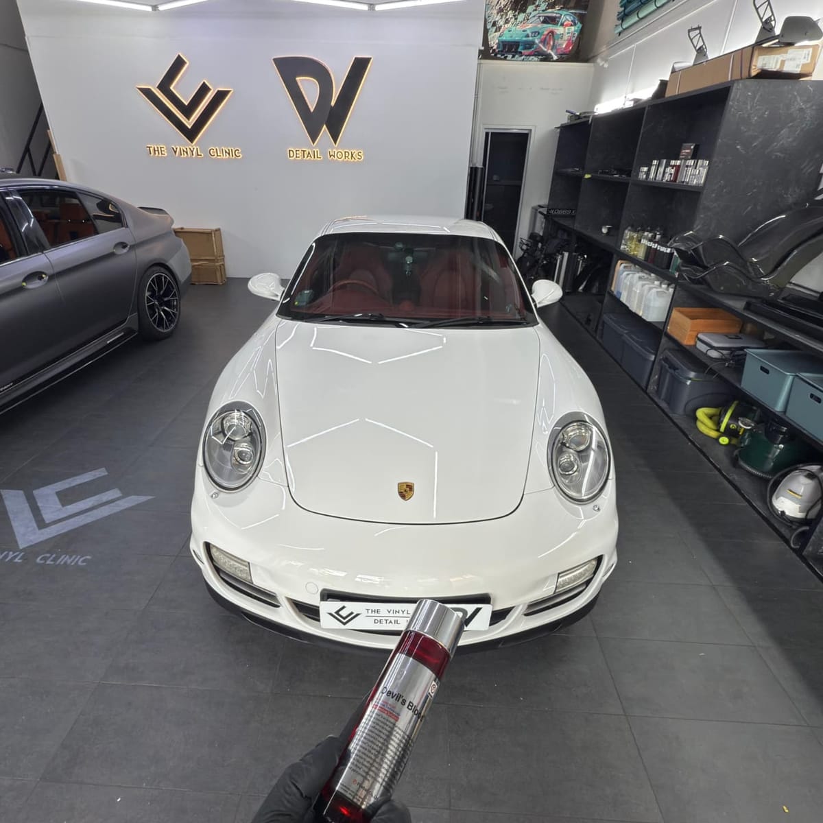 Porsche 911 ceramic coated in Fireball Devil’s Blood.