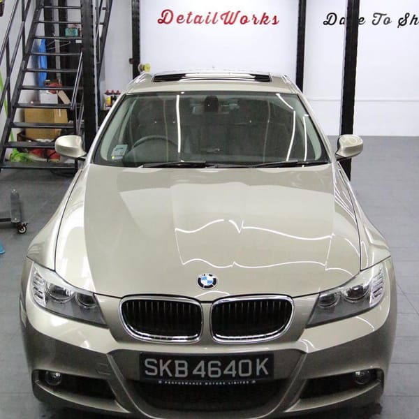 BMW E90 318i M-Sport dropped by our workshop to get itsel...