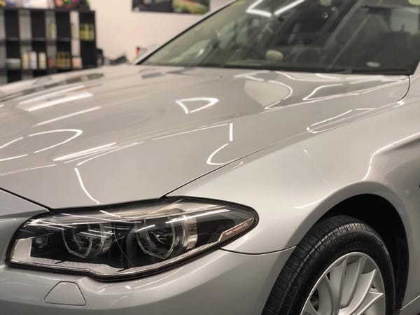 Every cloud has a silver lining ☁️ BMW F10 Coated in Fire...