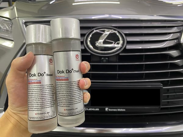 FIREBALL Dok Do 9H Ceramic Coating completed for Lexus RX...