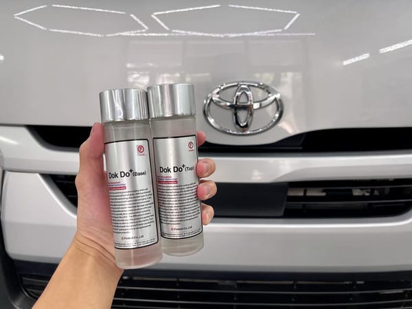 FIREBALL Dok Do 9H Ceramic Coating completed for Toyota H...