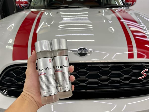 FIREBALL Dok Do 9H Ceramic Coating completed for Mini Coo...