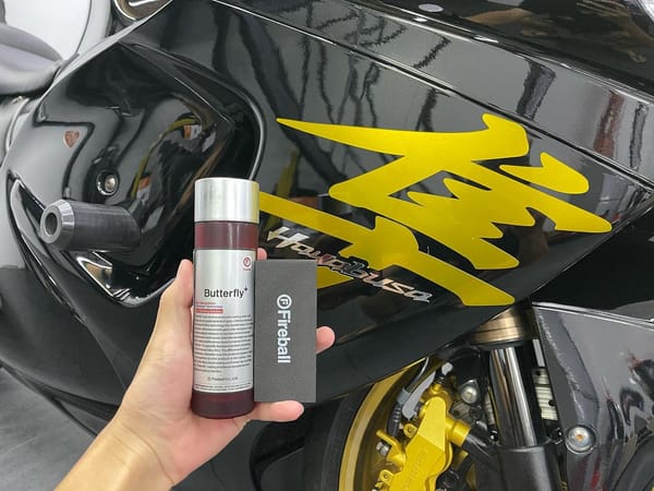 FIREBALL Butterfly Ceramic Coating completed for Suzuki H...