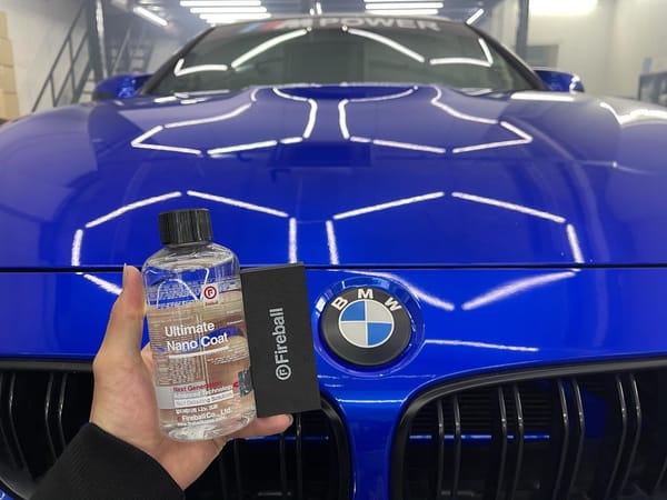 FIREBALL Nano Coating completed for BMW M4.