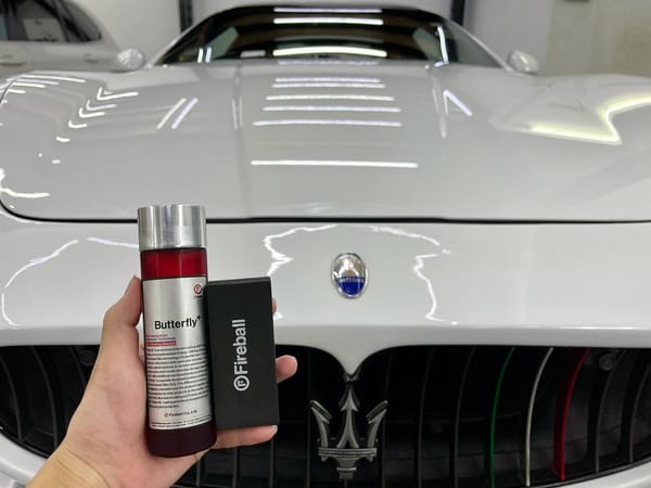 FIREBALL Butterfly 9H Ceramic Coating completed for Maser...