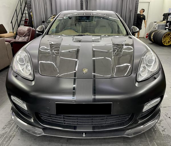 Premium Car Spa completed for Porsche Panamera Turbo.