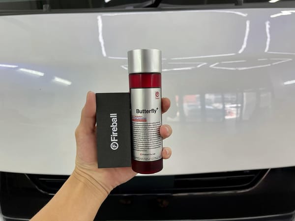 FIREBALL Butterfly 9H Ceramic Coating completed for Toyot...