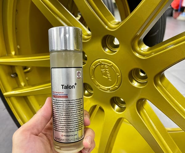 Rim coating completed on BC Forged Rim .