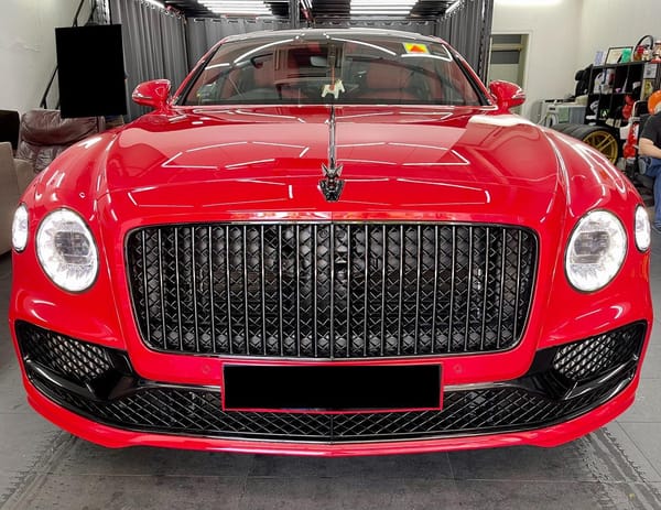 Premium Car Spa completed for Bentley Flying Spur.
