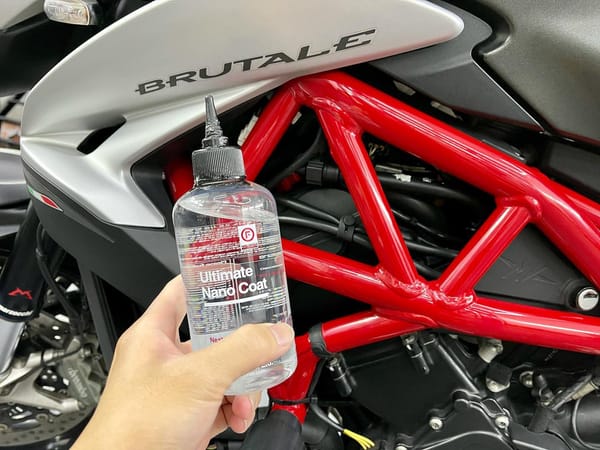 FIREBALL Nano Coat completed for Brutale 800.