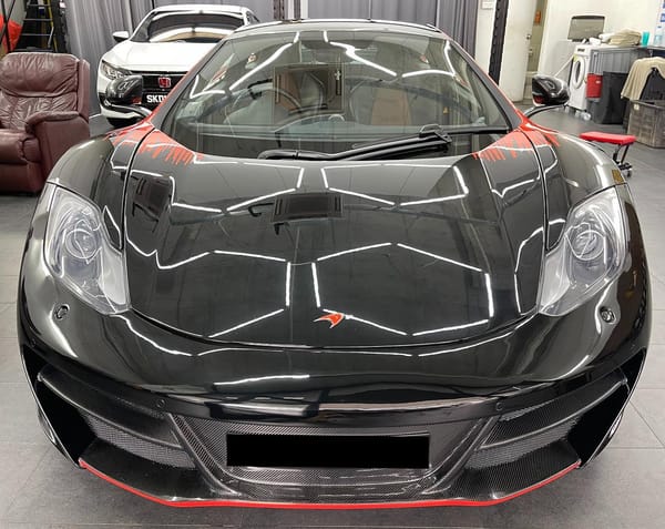 FIREBALL Paint Correction completed for Wrapped Maclaren ...