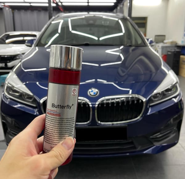 FIREBALL Butterfly 9H Ceramic Coating completed for BMW 2...