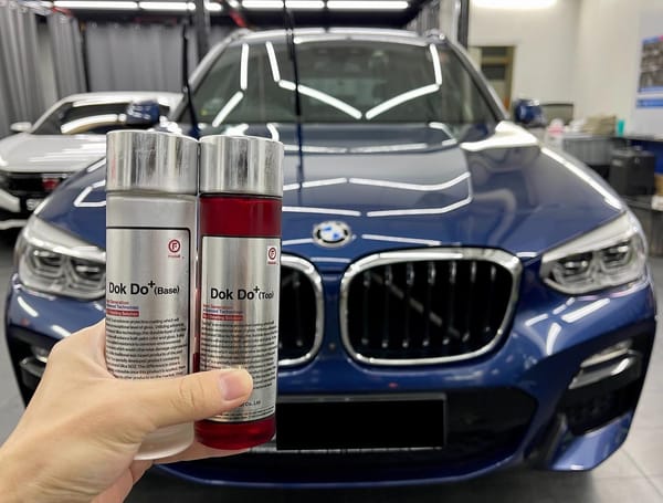FIREBALL Dok Do 9H Ceramic Coating completed for BMW X3.