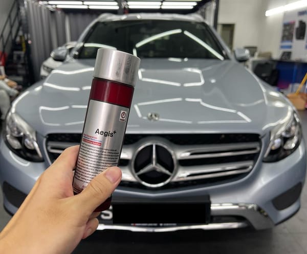 FIREBALL Aegis 9H Ceramic Coating completed for Mercedes ...