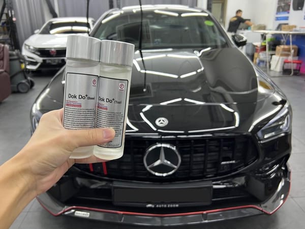 FIREBALL’s Dok Do 9H Ceramic Coating completed for Mercs ...