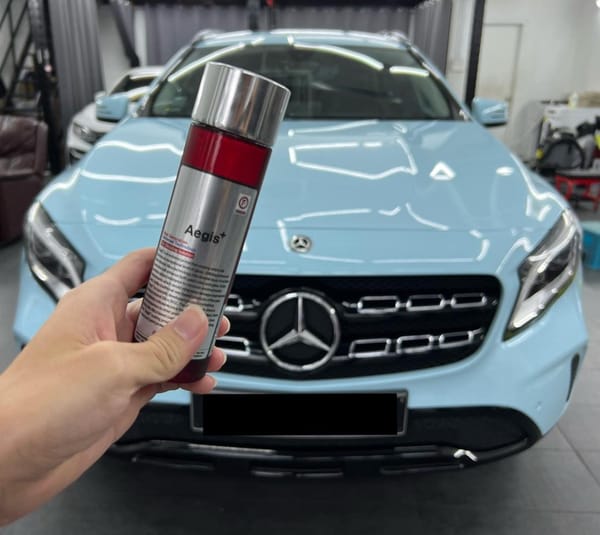 FIREBALL Aegis 9H Ceramic Coating completed for Mercedes ...